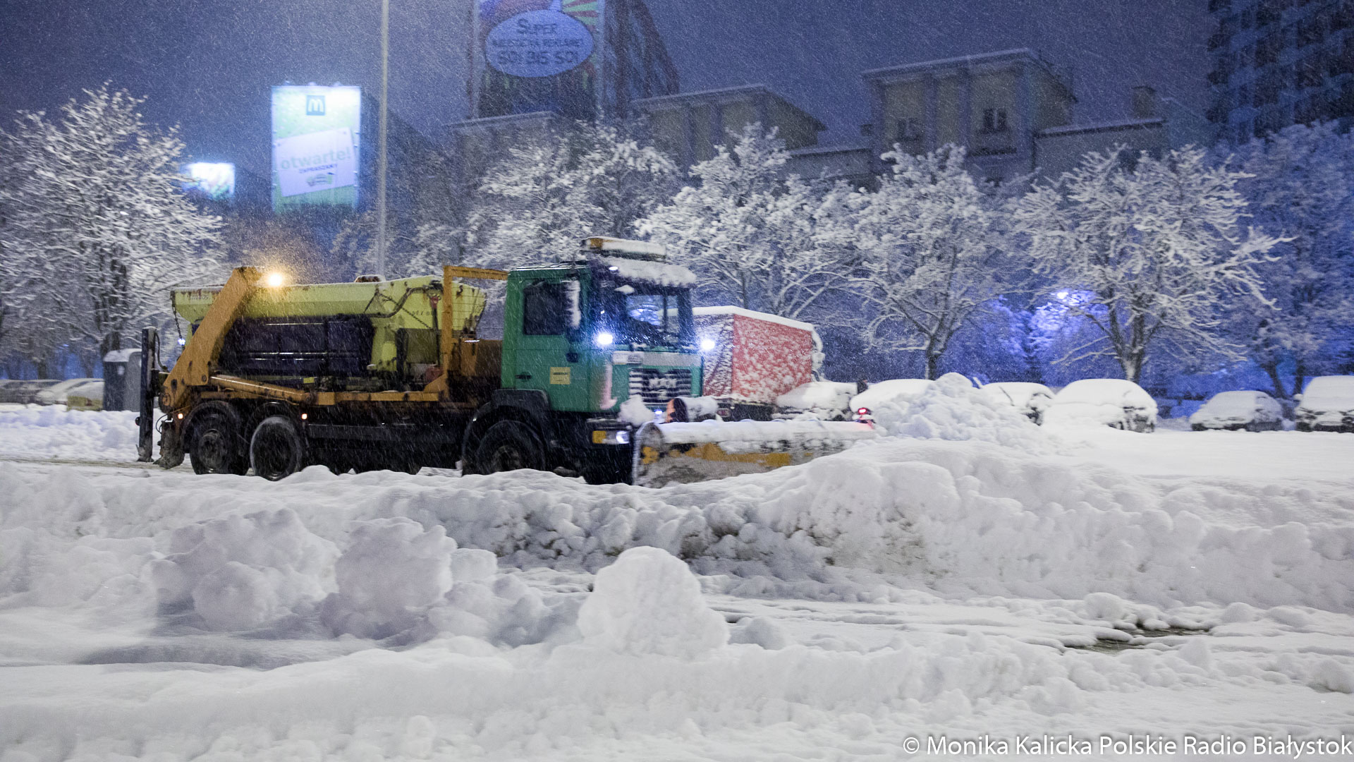 Atak zimy w Podlaskiem [zdjęcia, wideo]