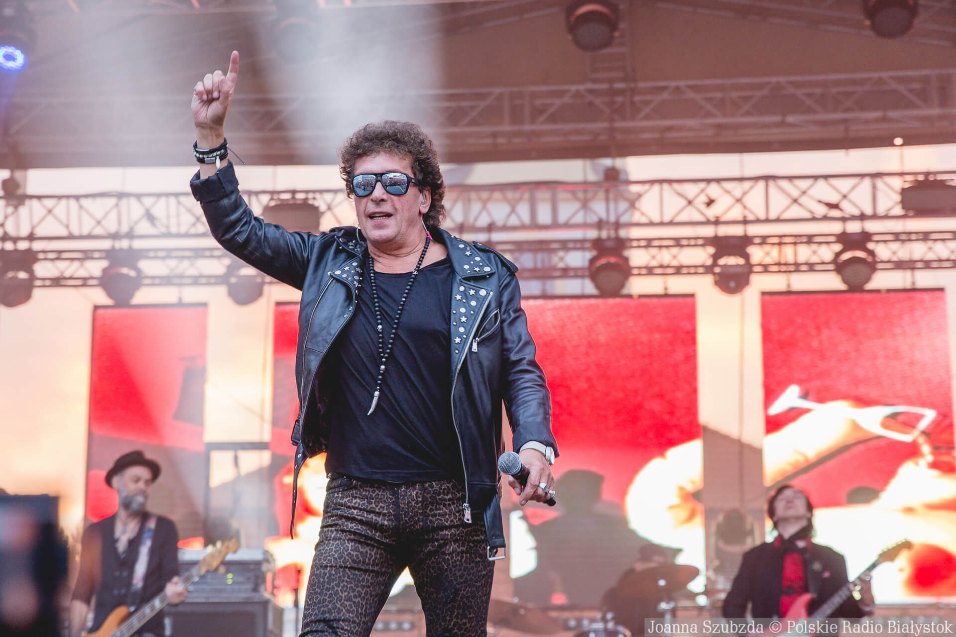 "Solidarni z Polakami na Białorusi" – na Rynku Kościuszki zagrał Lady Pank [zdjęcia]