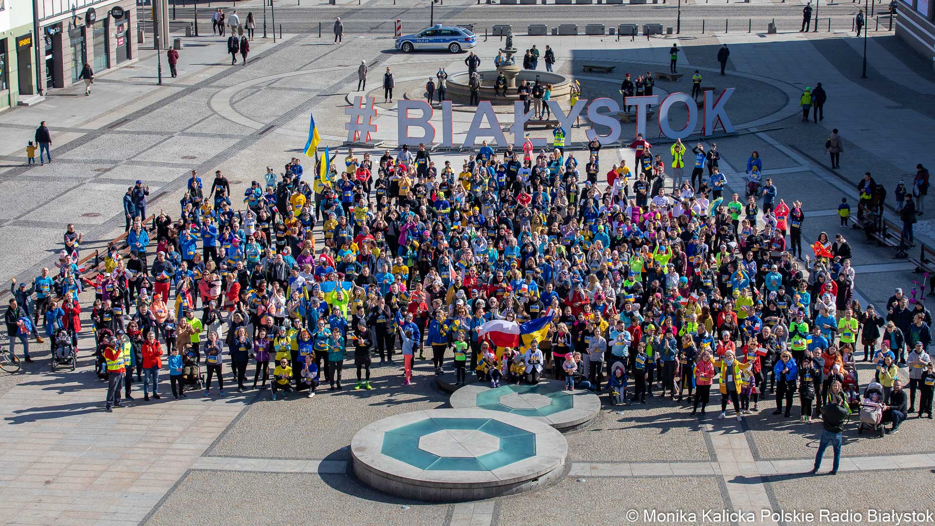 "Sercem z Ukrainą" - wyjątkowy bieg w Białymstoku [zdjęcia]