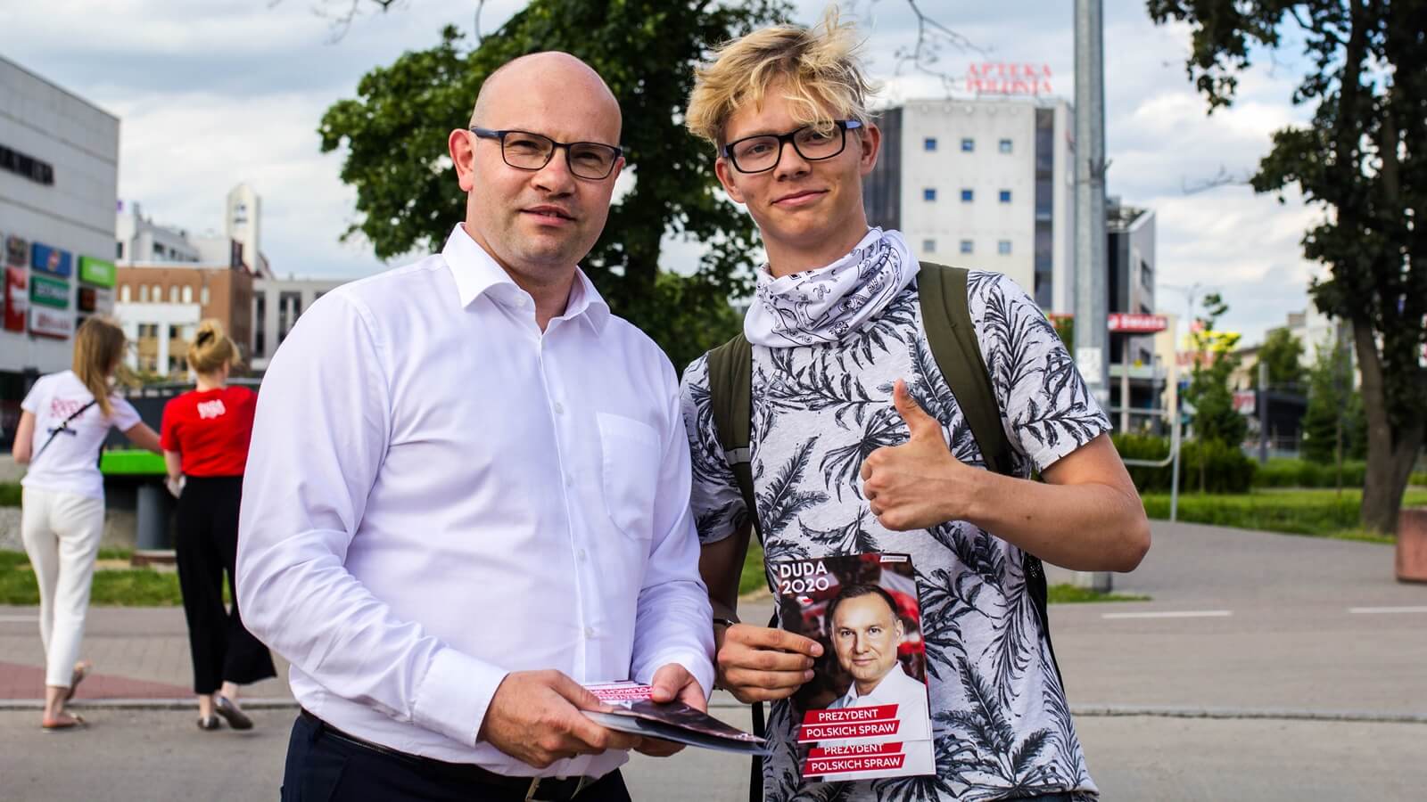 "Podlaskie dla Dudy" w Białymstoku [zdjęcia]