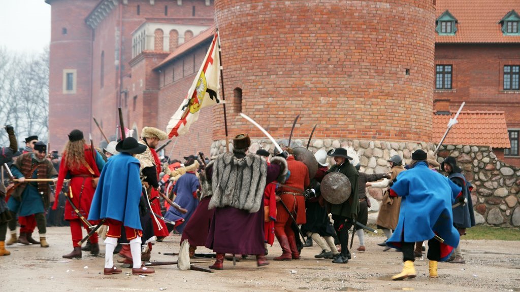 Jedyna taka zimowa inscenizacja – szturm zamku w Tykocinie