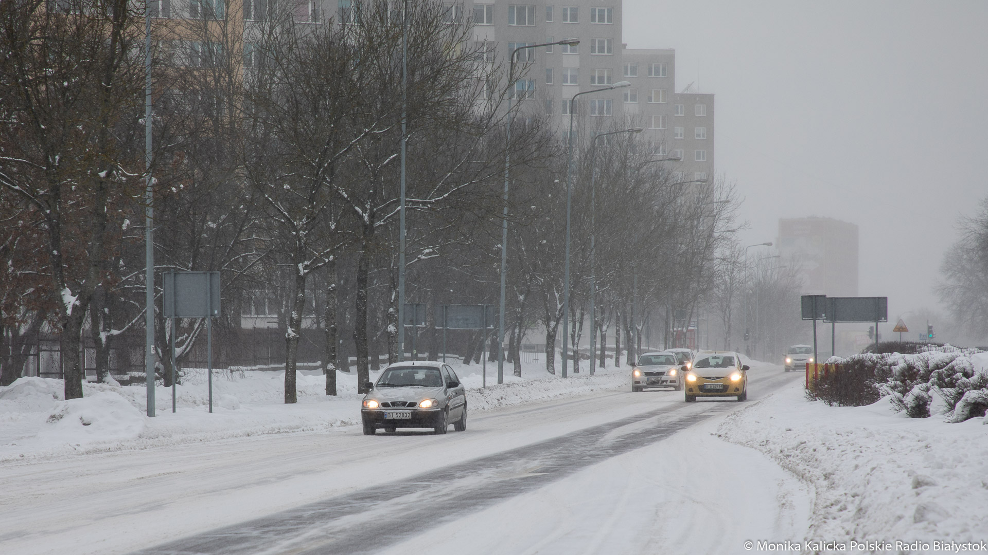 Wraca zima, a z nią opady śniegu - także w Podlaskiem
