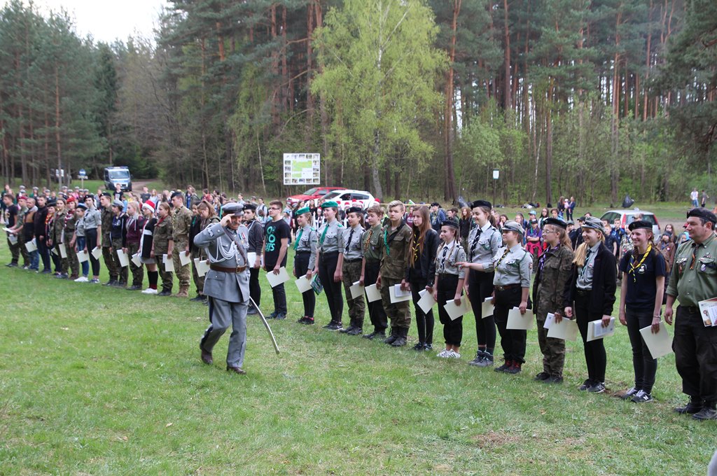 Ponad 700 harcerzy wędrowało śladem Powstańców Styczniowych
