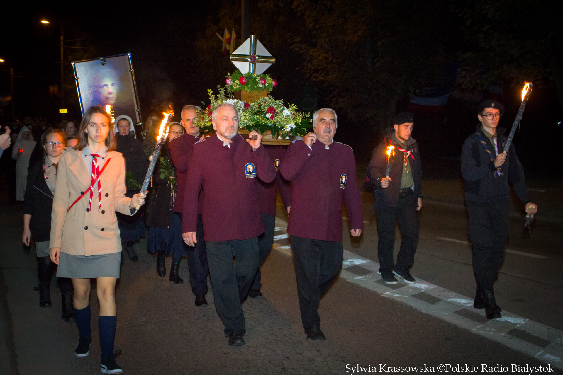 Ulicami Białegostoku przeszła procesja z relikwiami błogosławionego ks. Michała Sopoćki