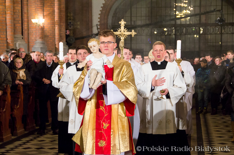 Pasterka w katedrze białostockiej i łomżyńskiej [zdjęcia]