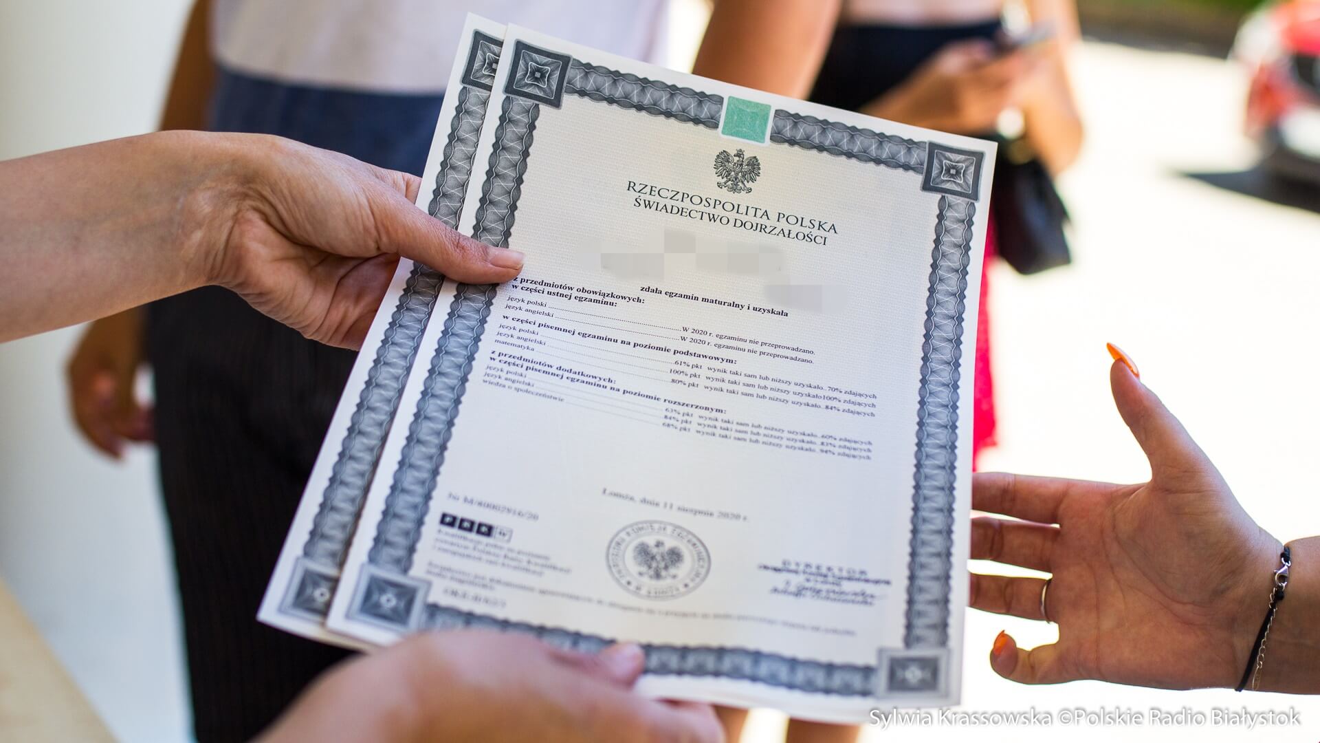 Podlascy maturzyści na trzecim miejscu w Polsce [zdjęcia]