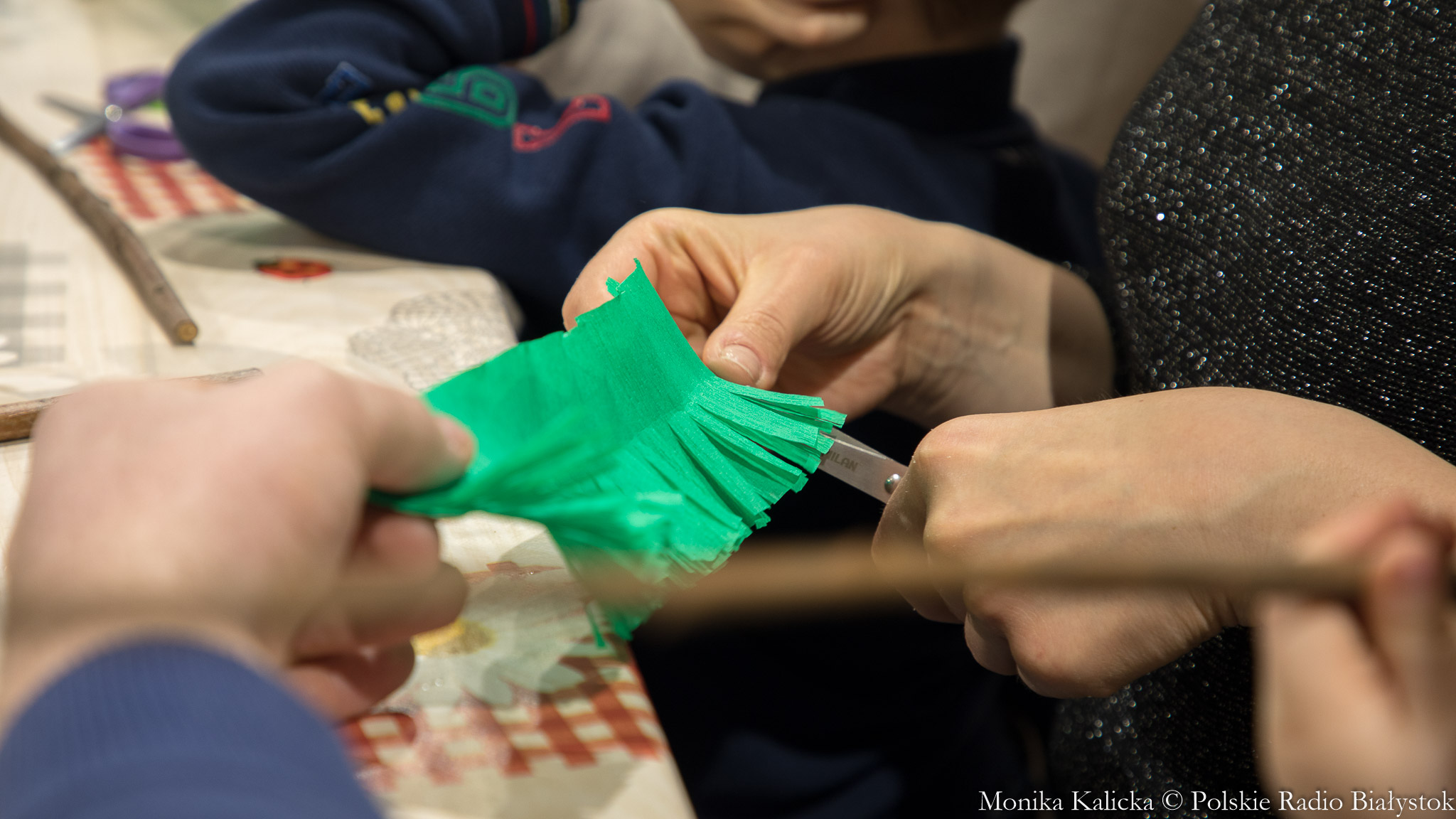 Wiejska świetlica w budynku OSP w gminie Kolno