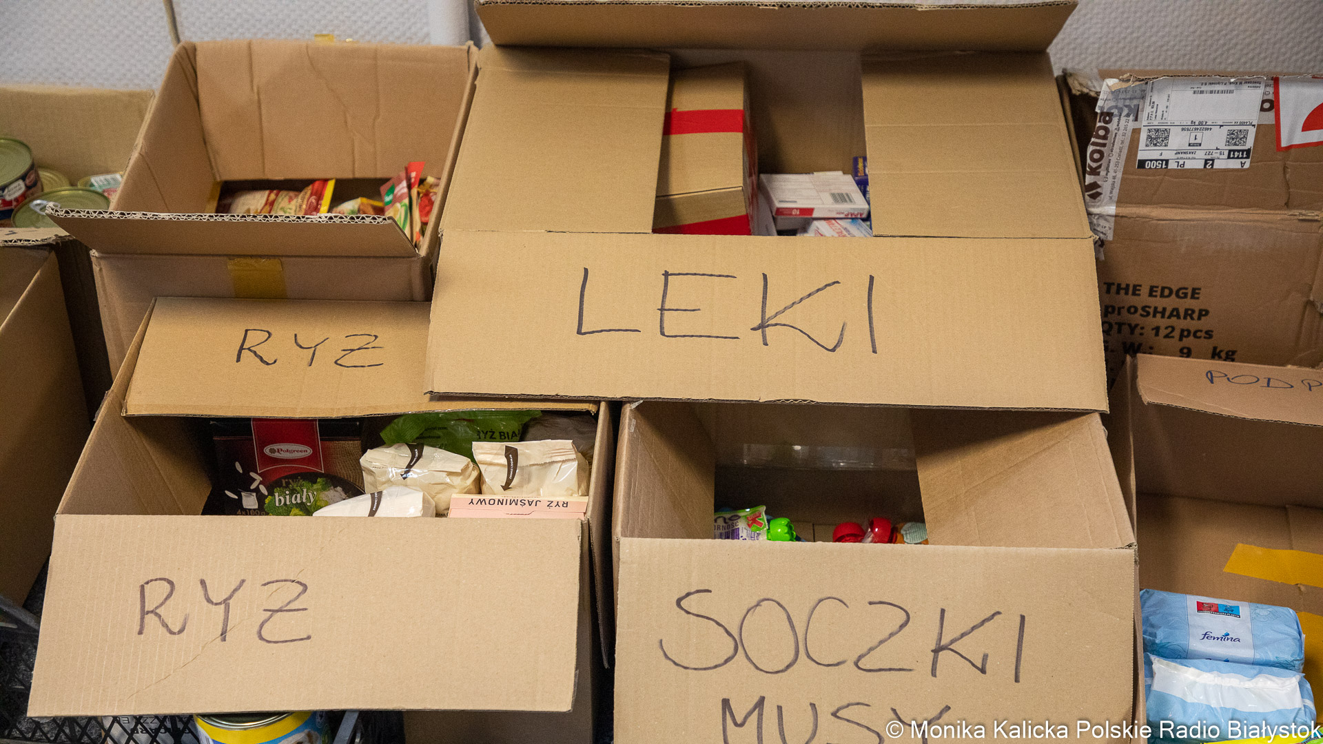 Do Vasylkiva na Ukrainie dotarł transport z darami od mieszkańców Wasilkowa