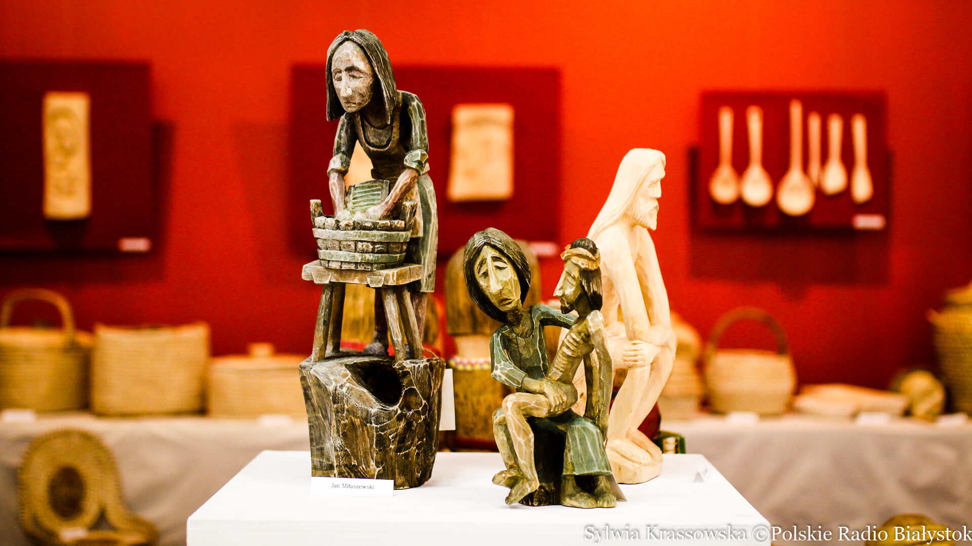 "Podlaska Twórczość Ludowa" na wystawie w WOAK-u [zdjęcia]