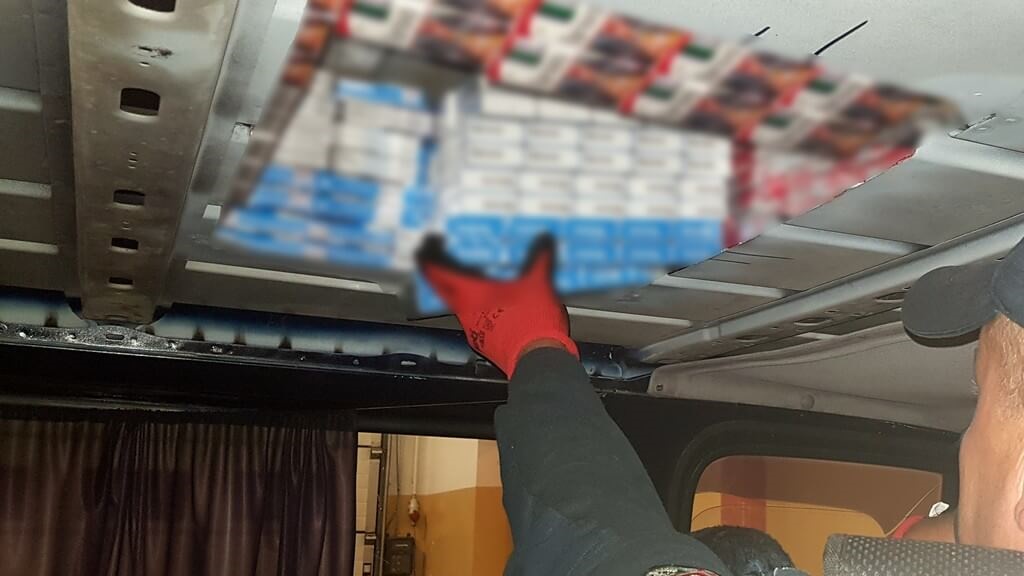 Przemytnicy papierosów wpadli w Kuźnicy