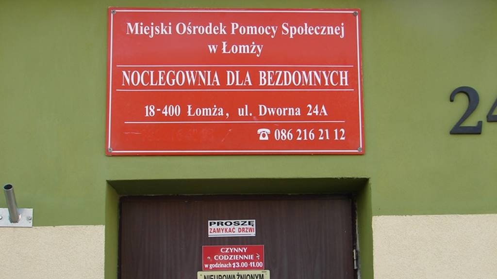 Noclegownia i ogrzewalnia w Łomży mają wydłużone godziny otwarcia