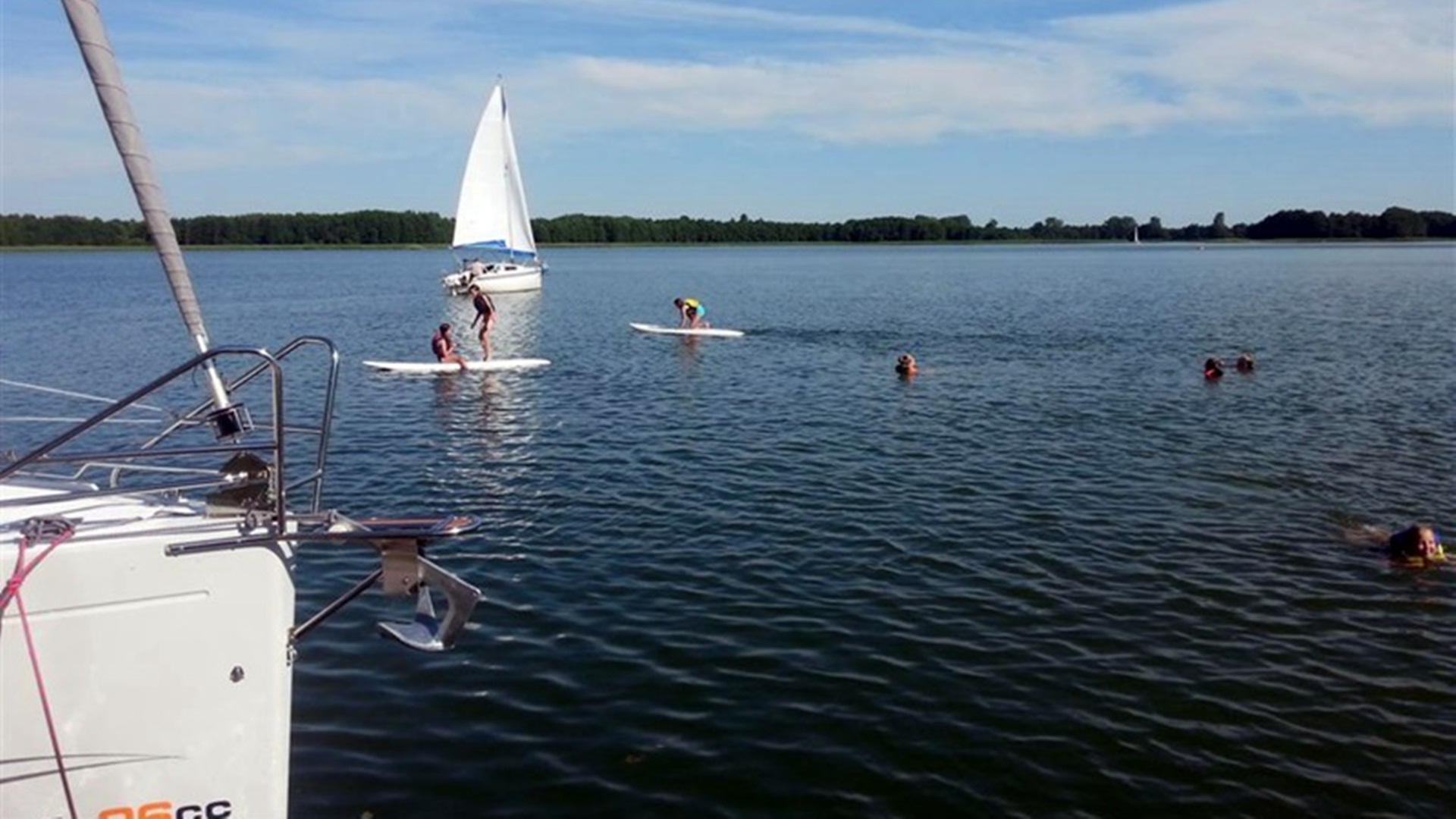 Na Mazurach pojawili się turyści