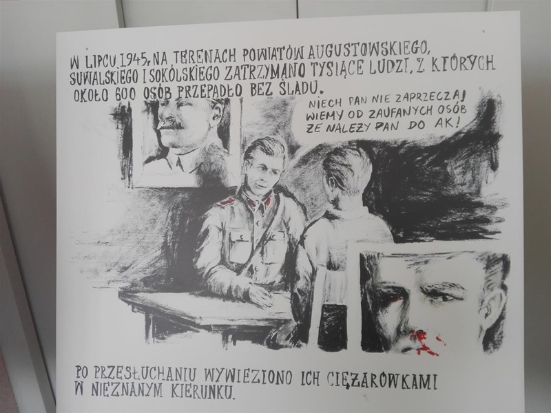W Suwałkach powstał komiks o Obławie Augustowskiej