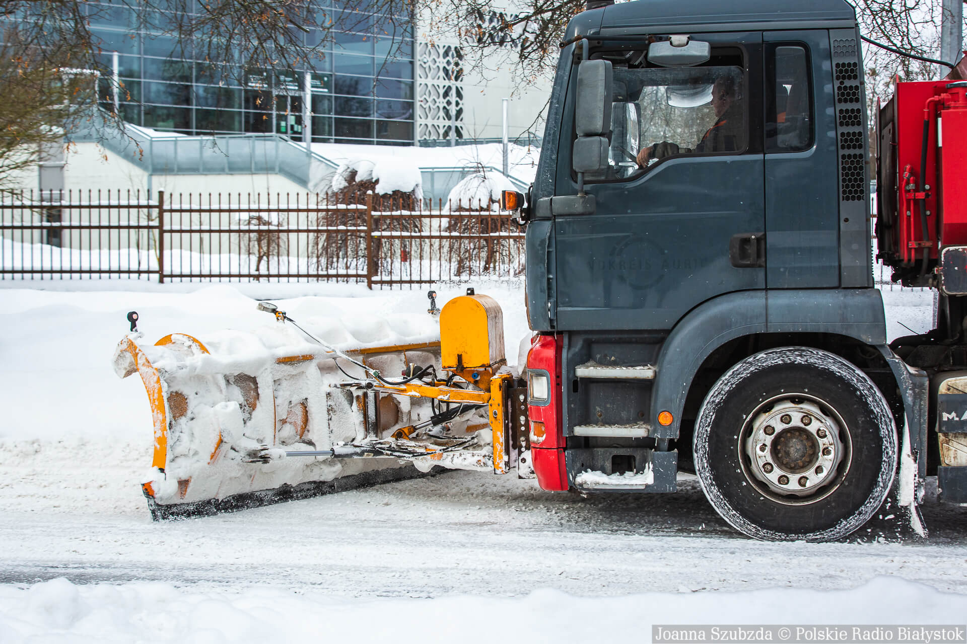 Kary dla firm odśnieżających Białystok mogą sięgnąć 970 tys. zł