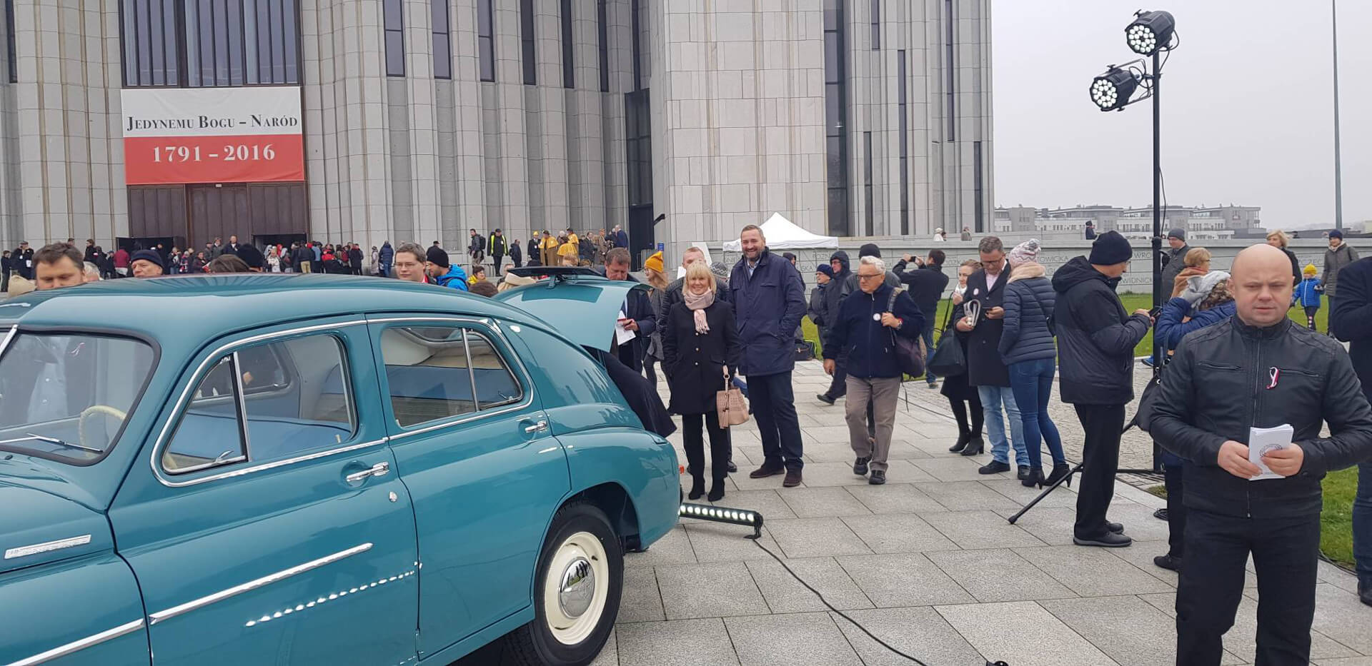 Powstała replika auta Jana Pawła II - udział w tym miał Janusz Sutuła z Dąbrowy Białostockiej