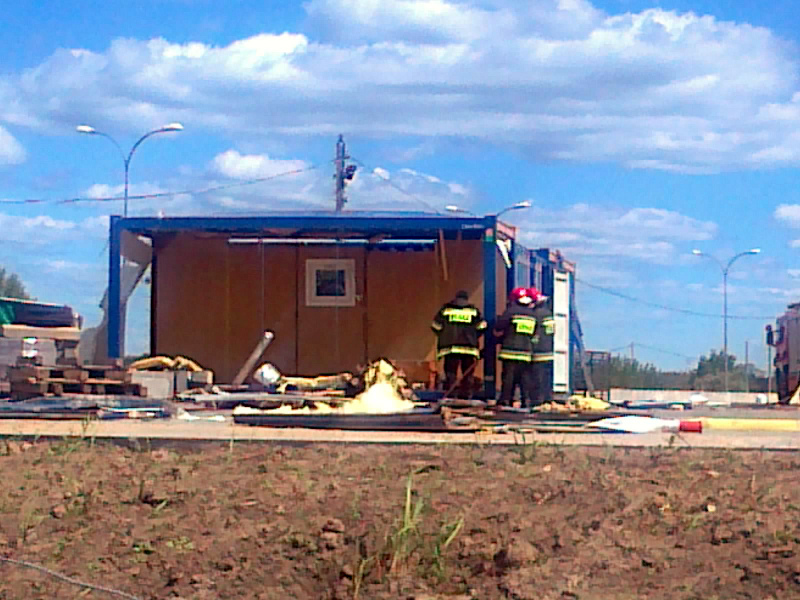 Białystok: Wybuch butli z gazem. Ewakuowano ponad 100 osób [zdjęcia]