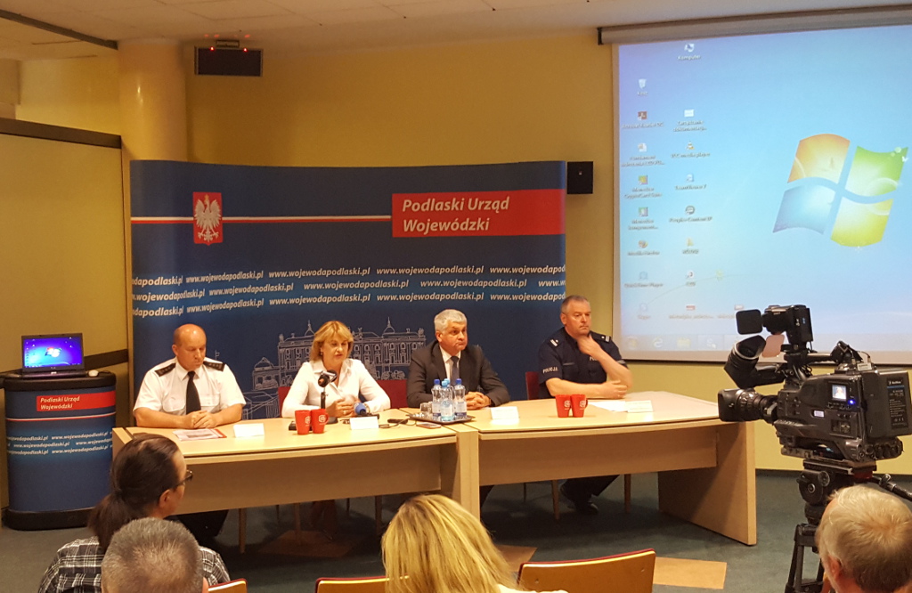 Podlaskie służby i urzędnicy przygotowują się do wakacji