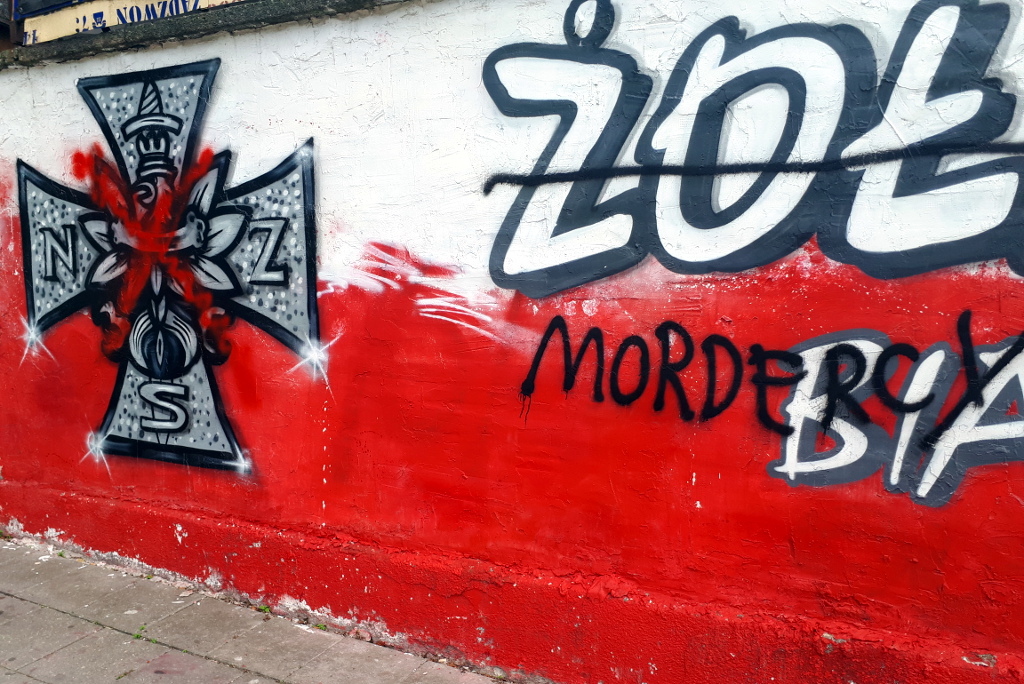 Białostocki mural poświęcony żołnierzom wyklętym znów zniszczony