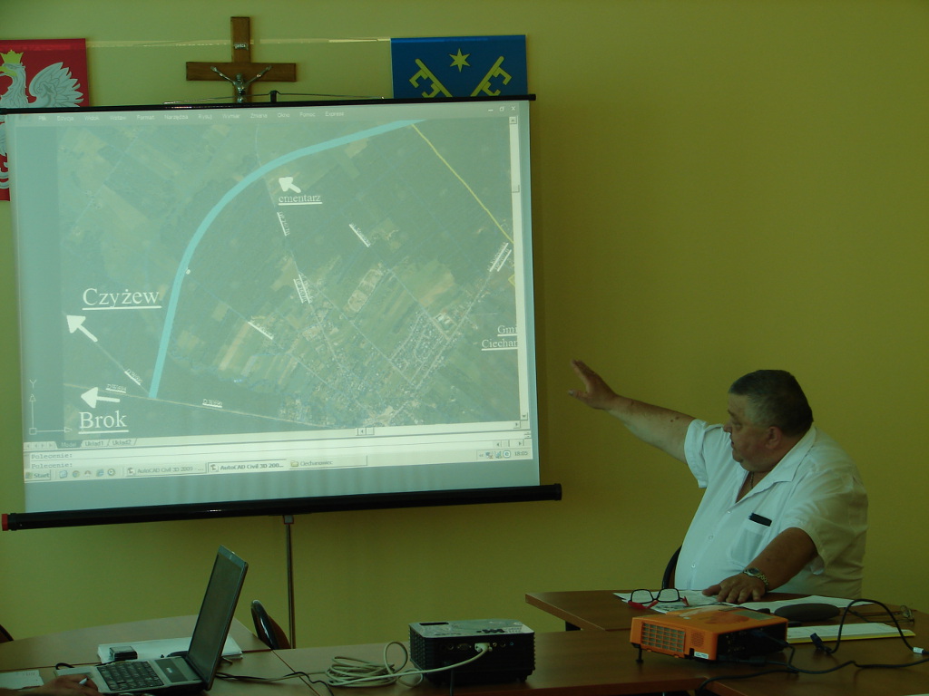 Mieszkańcy walczą o przebieg obwodnicy Ciechanowca