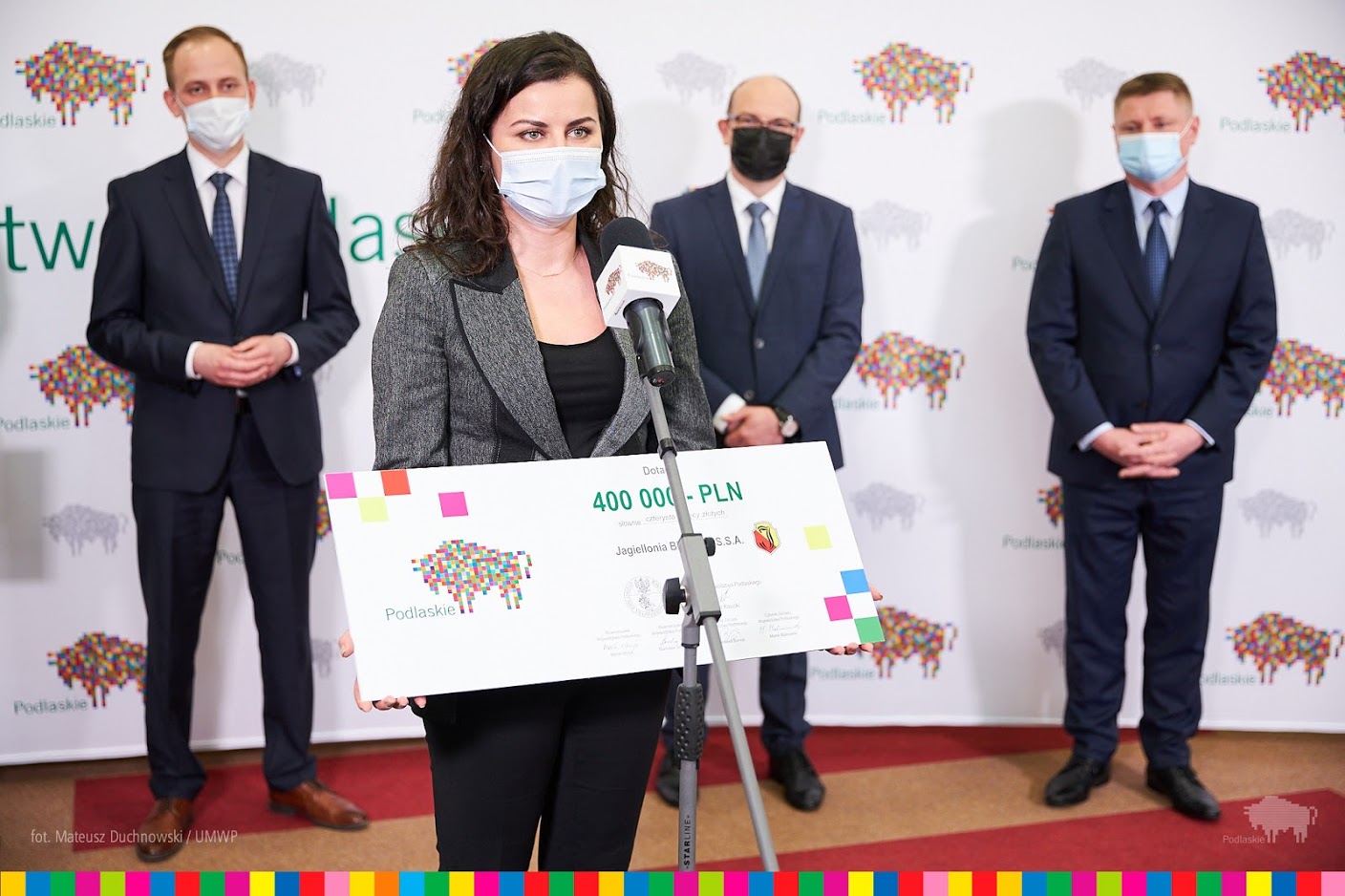 Jagiellonia Białystok i Ślepsk Malow Suwałki z dofinansowaniem samorządu województwa