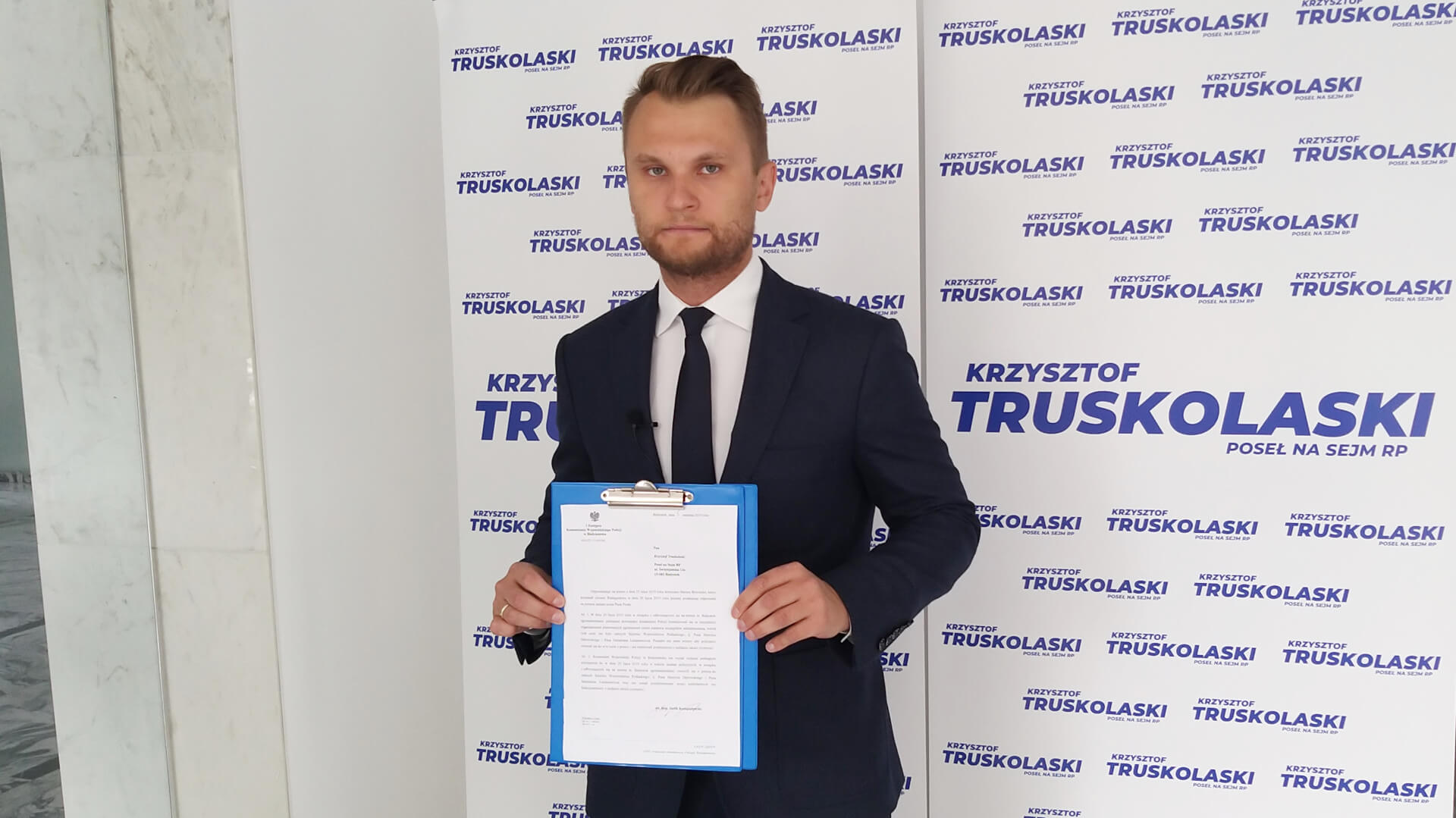 Krzysztof Truskolaski dopytuje o rolę działaczy PiS podczas Marszu Równości