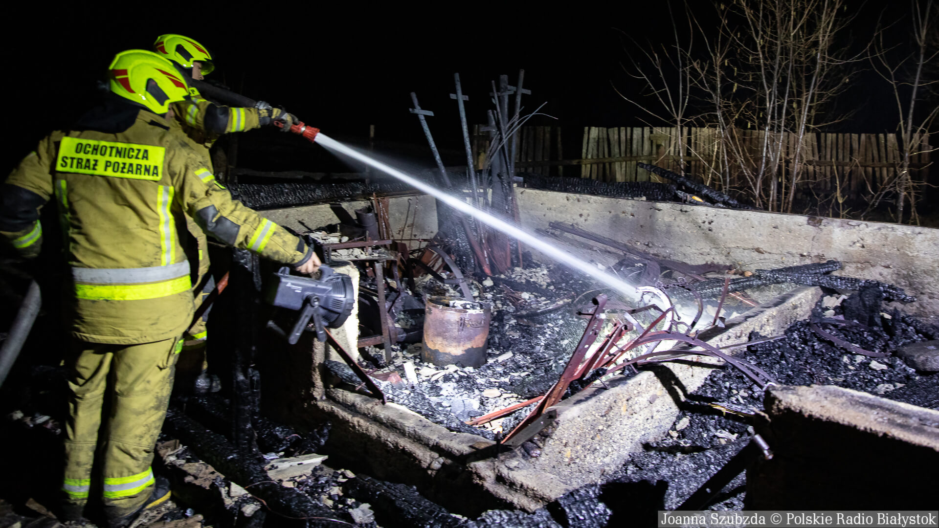 Ogromny pożar przy Zalewie Siemianówka - płonęły łąki i lasy [zdjęcia, wideo]