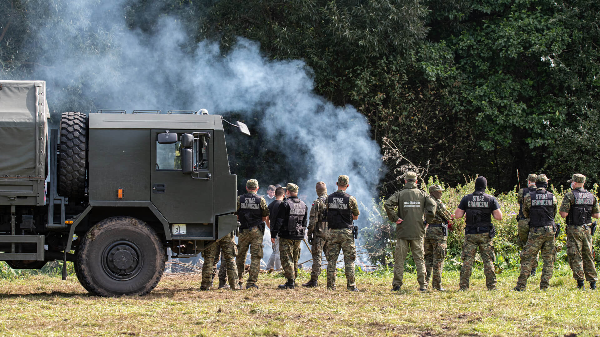 SG o sytuacji na granicy polsko-białoruskiej: na razie nie jest nam potrzebna żadna pomoc, w tym Frontexu