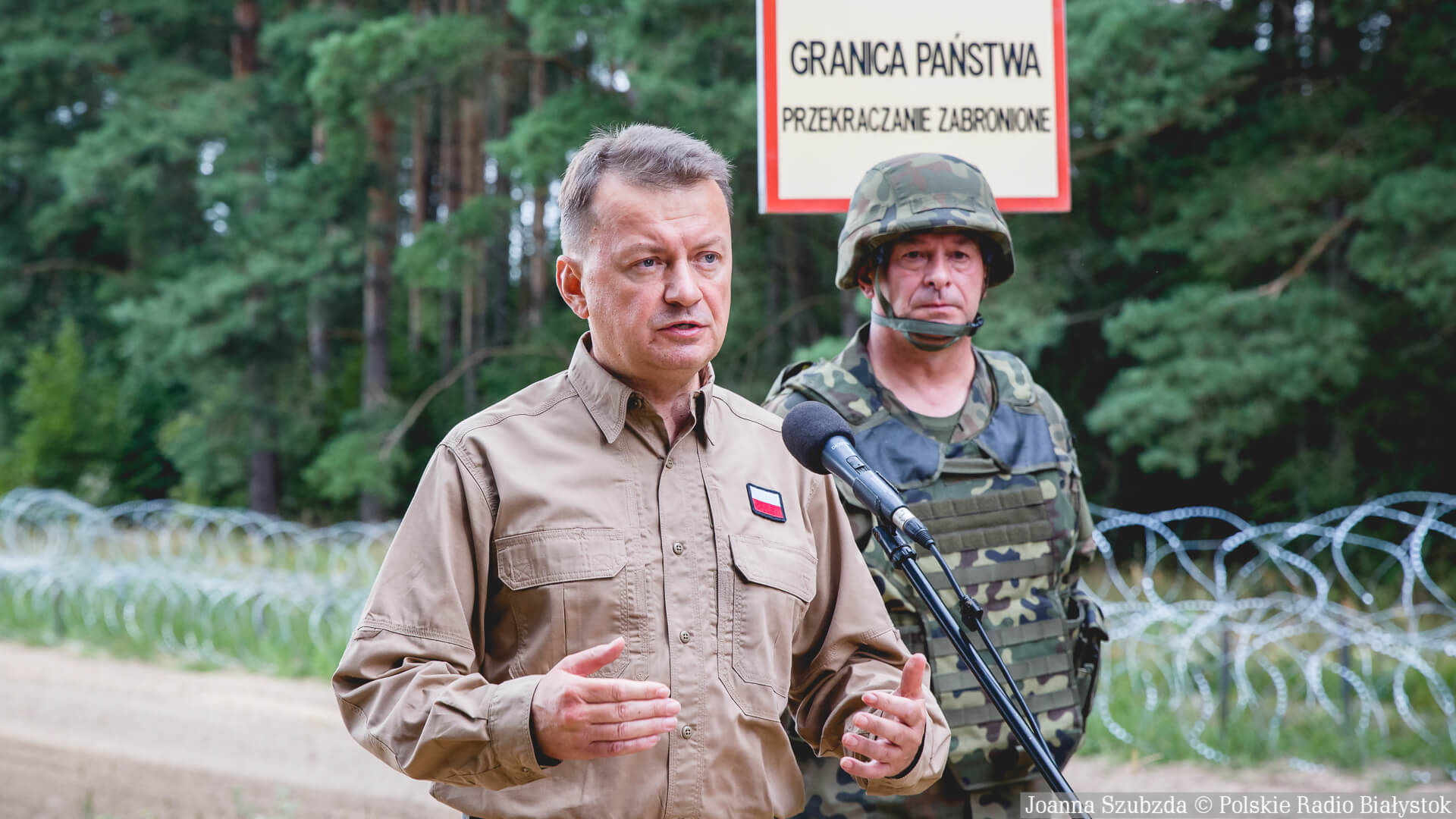 Mariusz Błaszczak: będzie zapora na granicy z obwodem kaliningradzkim