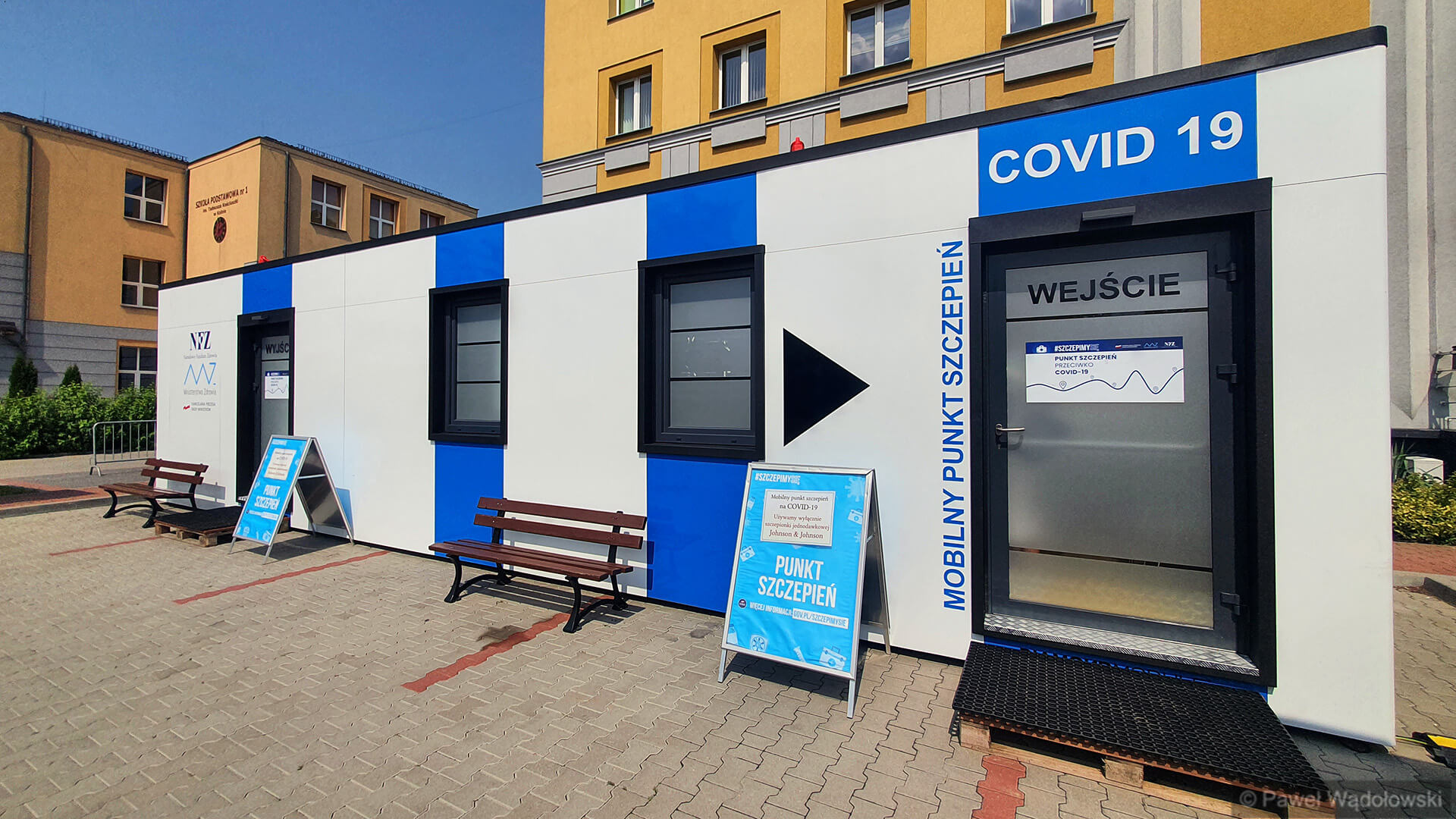 W Kolnie zaszczepiło się 601 osób w mobilnym punkcie