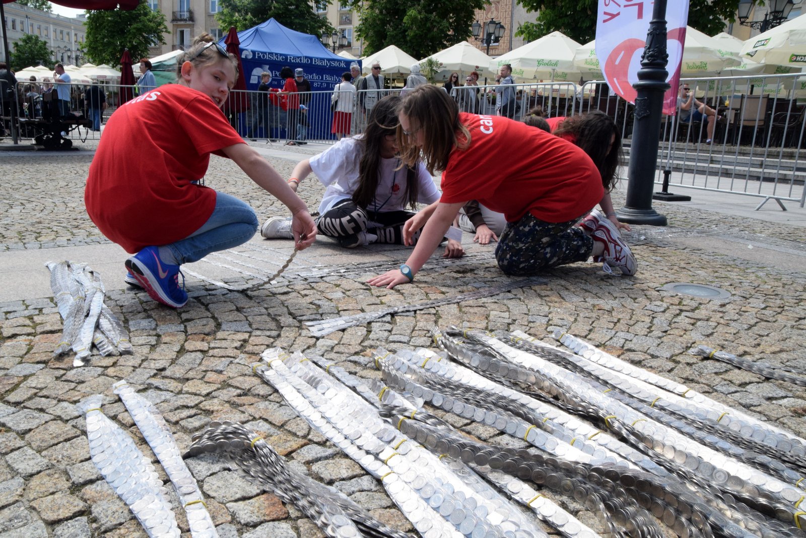 Caritas zbiera "kilometry dobra" w Białymstoku i Łomży