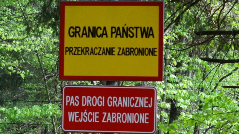 Turysta ze Słowacji wszedł na pas drogi granicznej. Kara to 500 zł