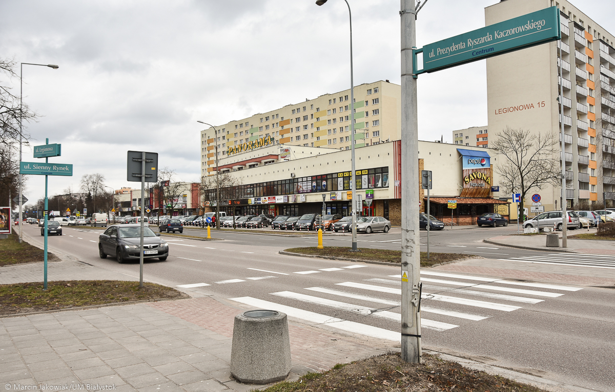 Ulicami Kaczorowskiego i Legionową w Białymstoku ma się jeździć wygodniej