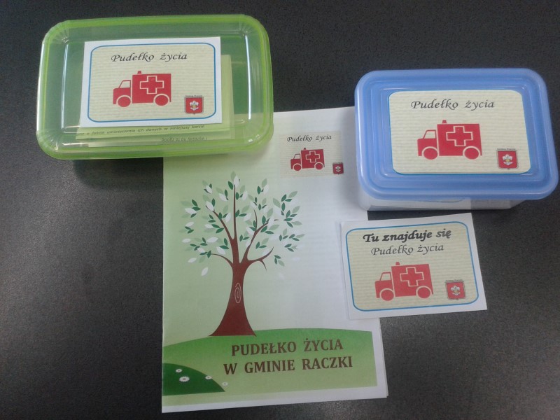 Region:  To może być szansa na szybszą pomoc - w Raczkach potrzebujący dostaną "pudełka życia"