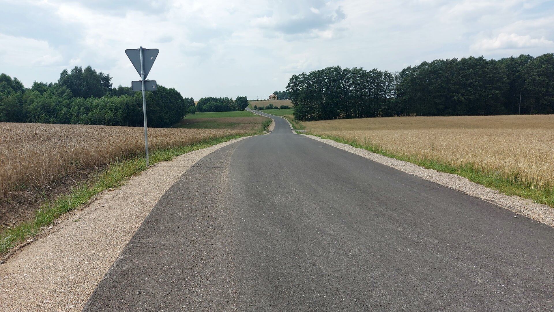 Nowe drogi w gminie Filipów w powiecie suwalskim