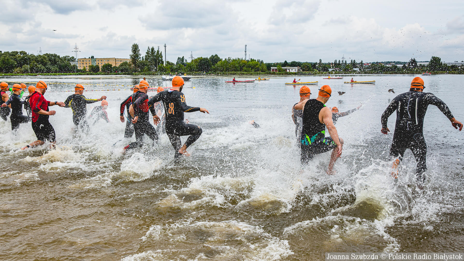 Ponad 400 zawodników na triathlonowych zawodach w Białymstoku