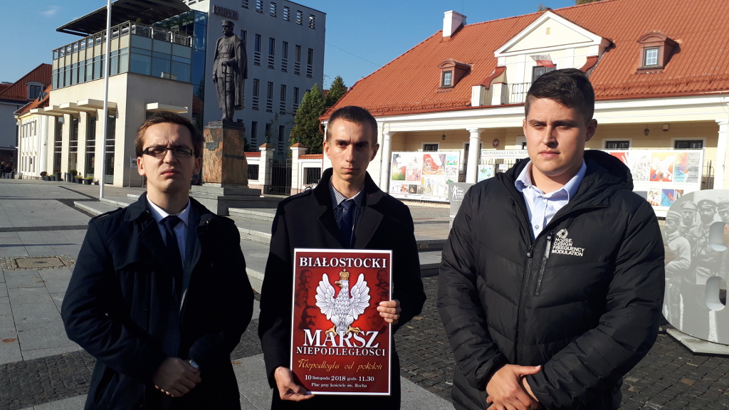Środowiska narodowo-prawicowe organizują VIII Białostocki Marsz Niepodległości