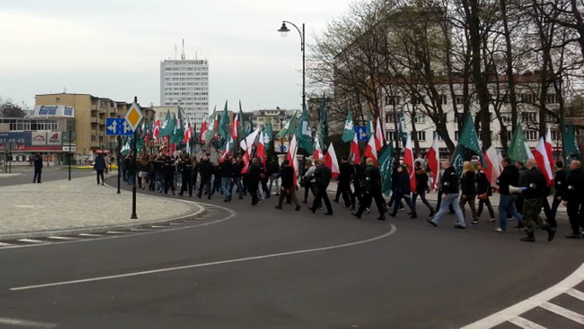 "Wielokulturowość podeptana ciężkimi butami". Zandberg o marszu ONR w Białymstoku