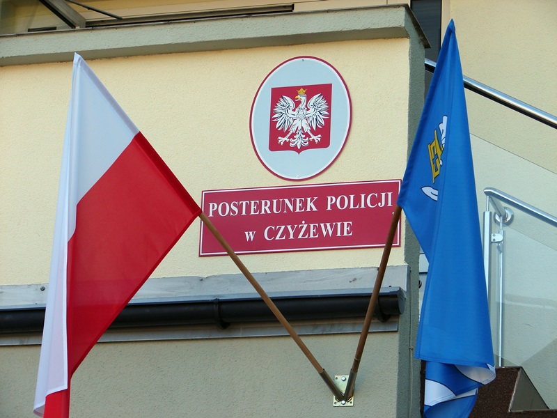 Otwarcie posterunku w Czyżewie