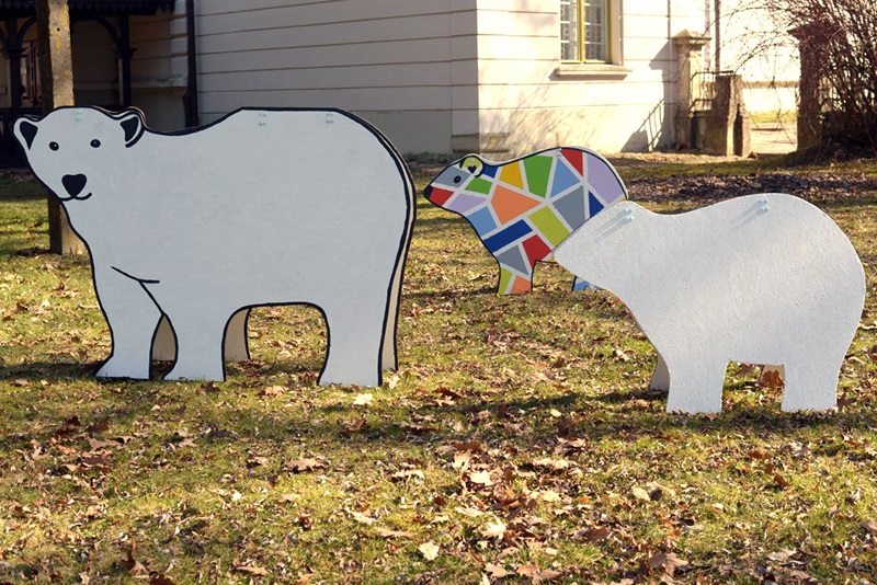 Białystok:  Białe niedźwiedzie na ulicach