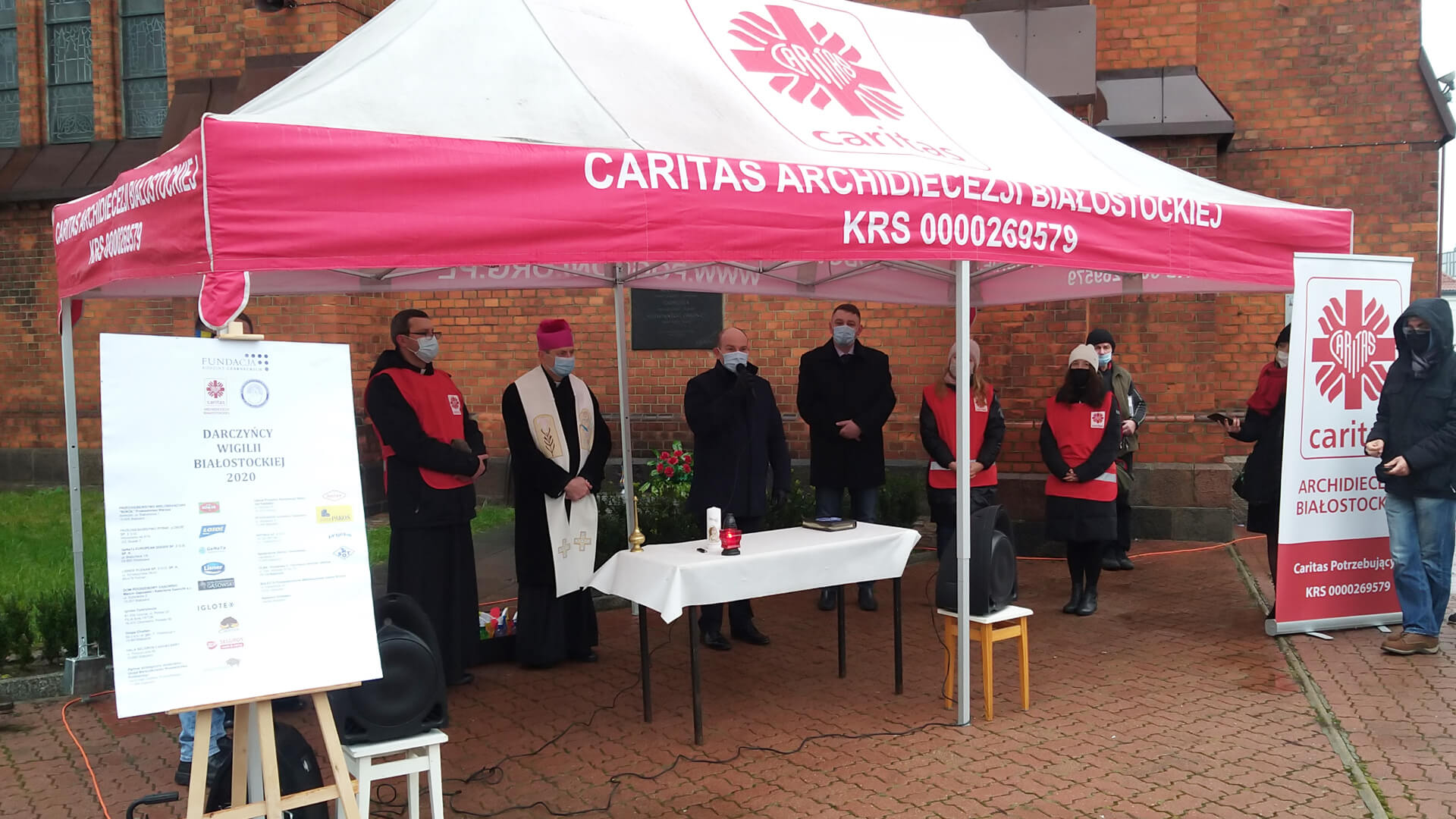 Wigilia dla osób samotnych, bezdomnych i potrzebujących w tym roku w zmienionej formie [zdjęcia]