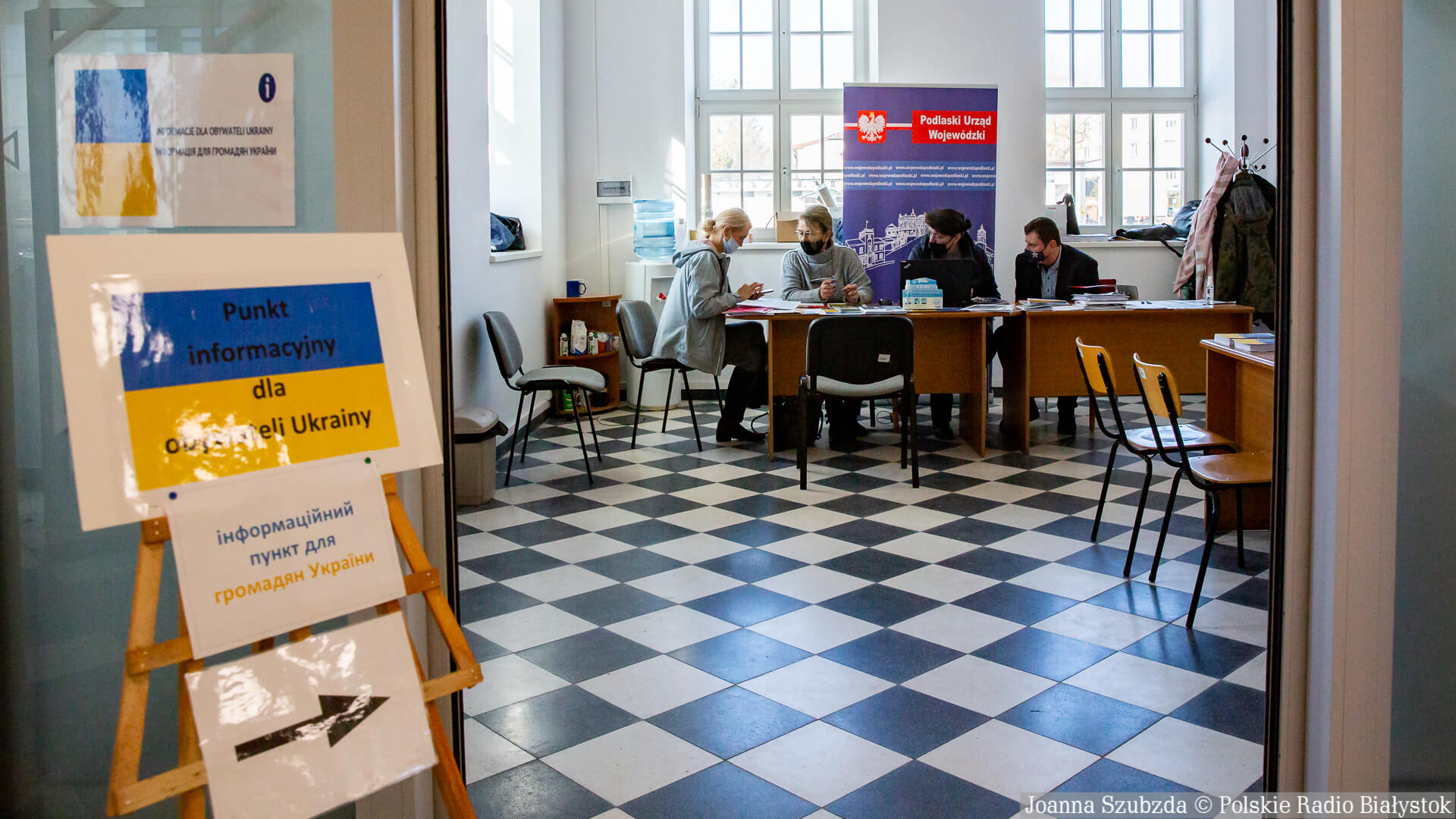 W Białymstoku powstanie punkt recepcyjny dla uchodźców z Ukrainy