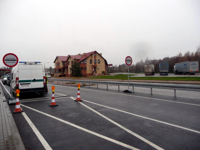 Utrudnienia w ruchu na polsko-litewskich przejściach granicznych