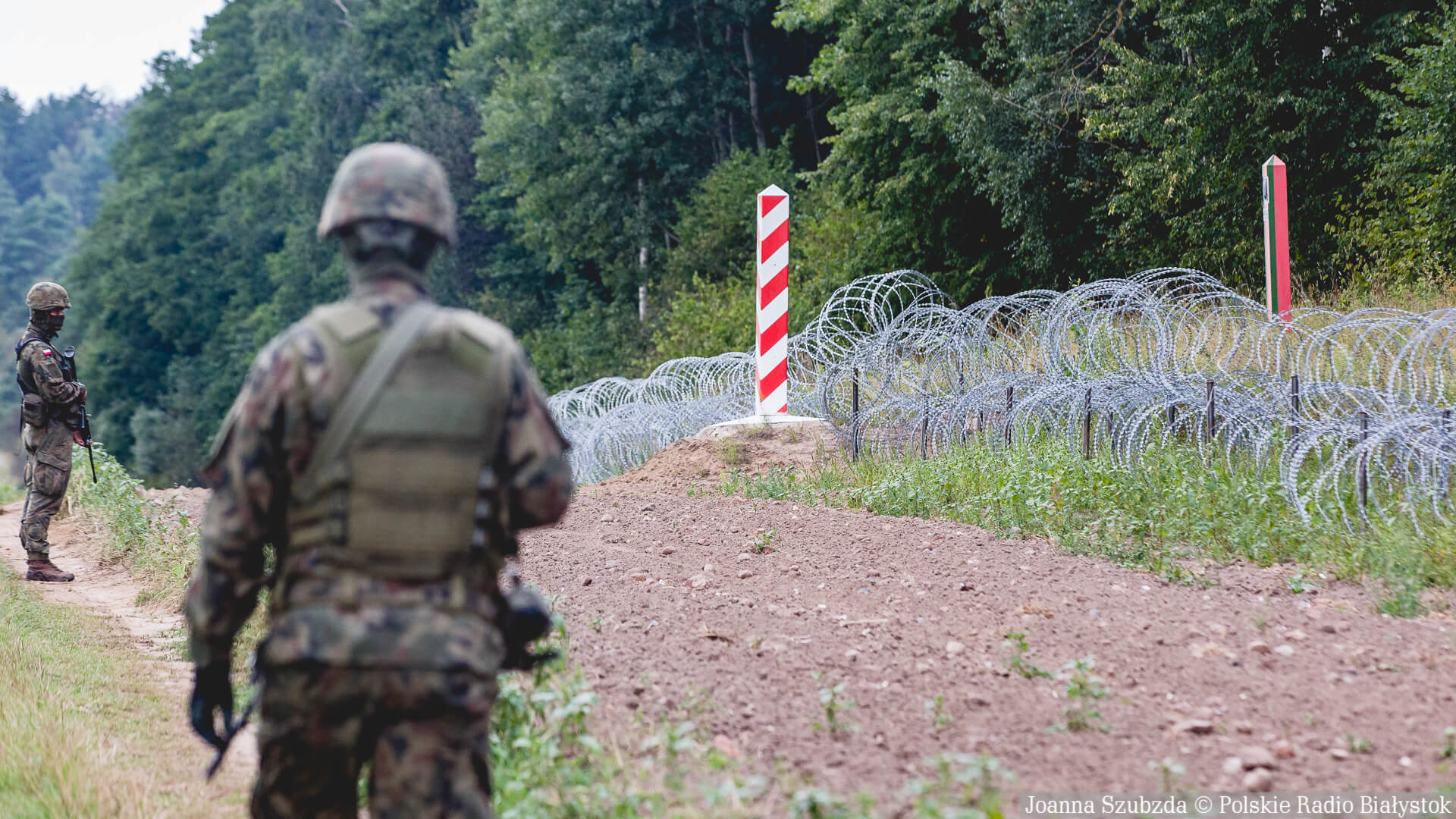 Podlascy terytorialsi pomogli imigrantom z Syrii i Tadżykistanu