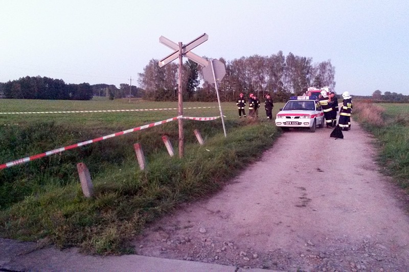 Tragiczny wypadek na przejeździe pod Sokółką - nie żyje dwóch chłopców