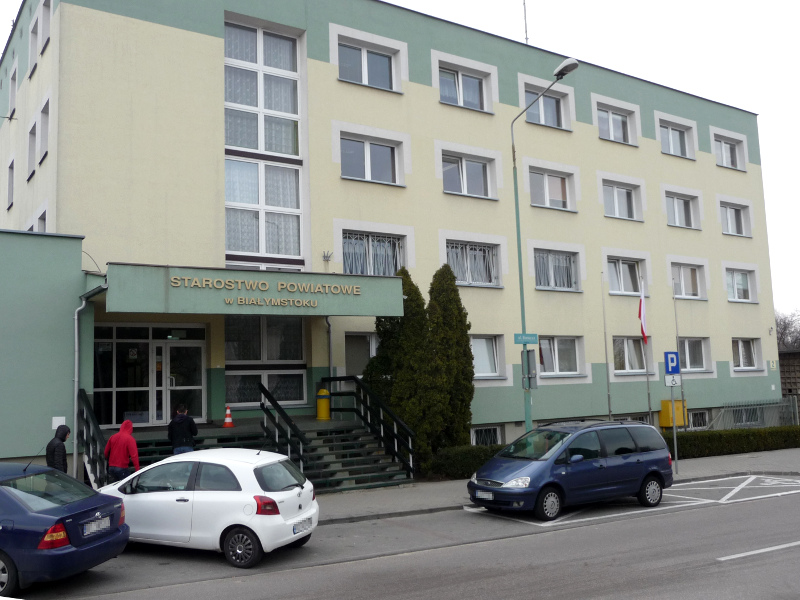 Mimo zapowiedzi - nie będzie rozbudowy siedziby Starostwa Powiatowego w Białymstoku