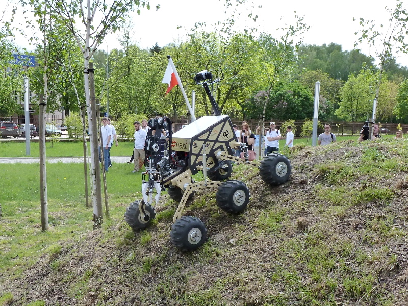 Łazik RED studentów Politechniki Białostockiej jedzie na zawody do USA [zdjęcia]