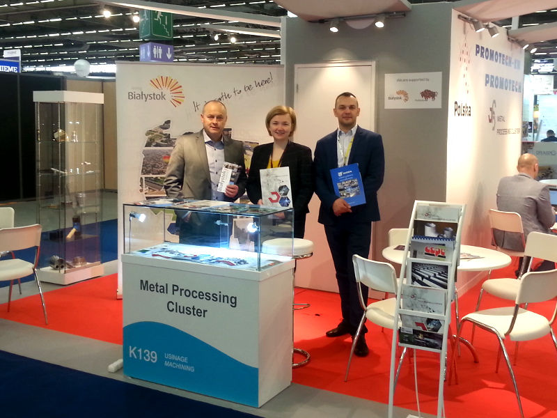 Klaster Obróbki Metali na międzynarodowych targach MIDEST w Paryżu