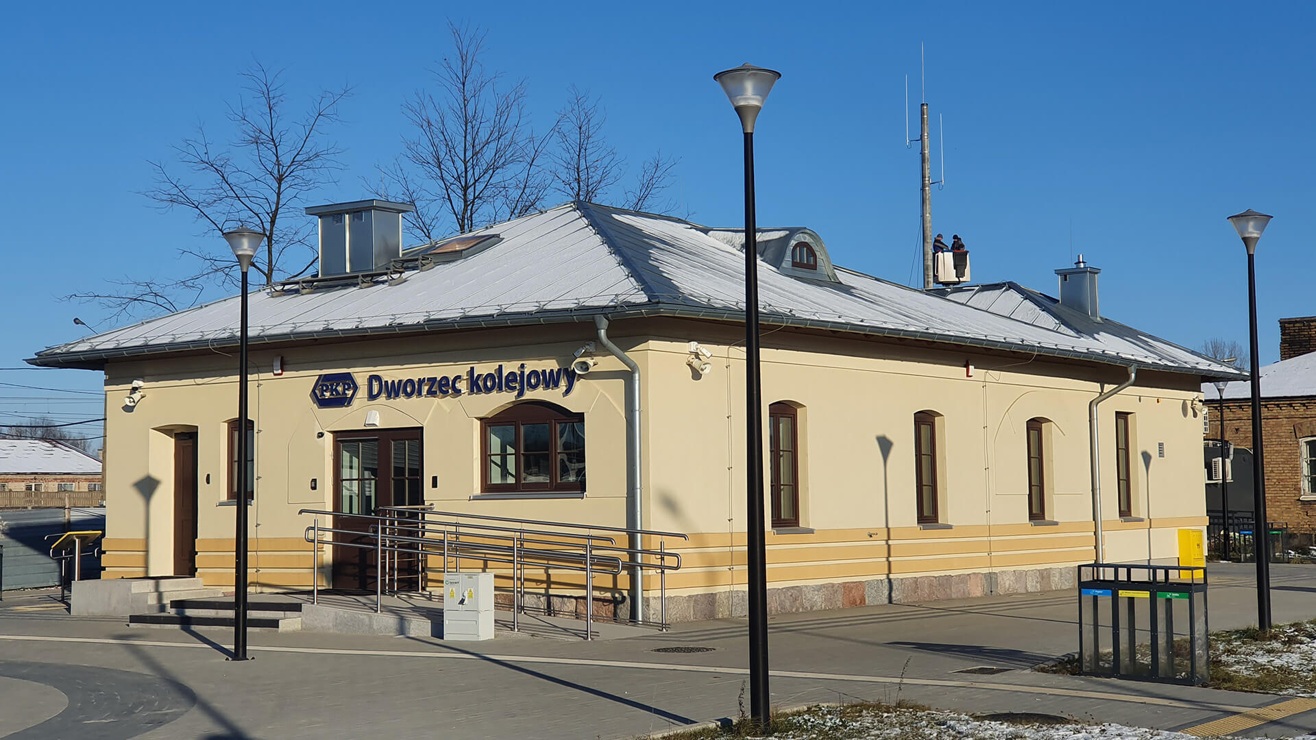 Dworzec kolejowy w Szepietowie oficjalnie otwarty po remoncie