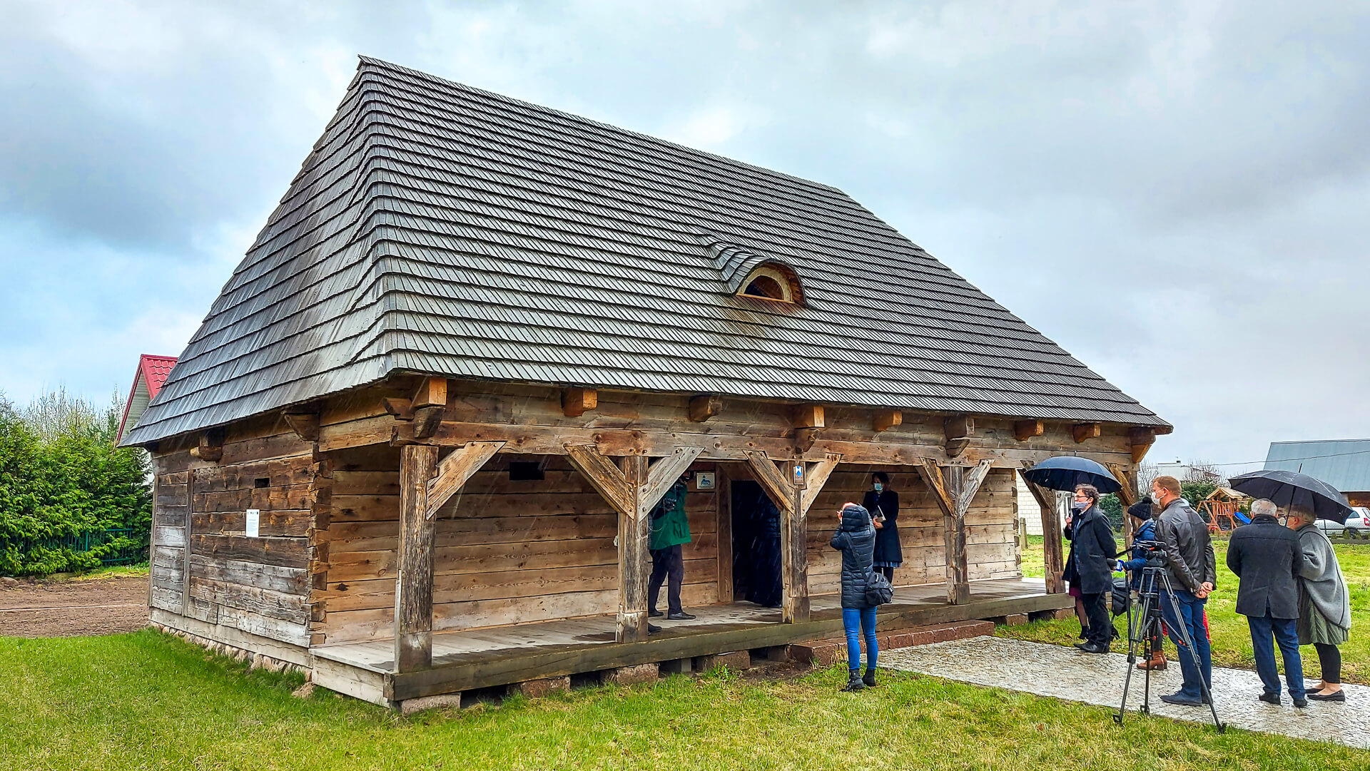 Drewniany lamus plebański w Knyszynie "Zabytkiem zadbanym"