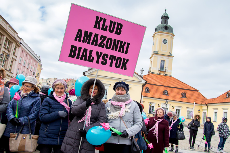 Ulicami Białegostoku przeszedł Marsz Nadziei "Rak to nie wyrok" [zdjęcia]